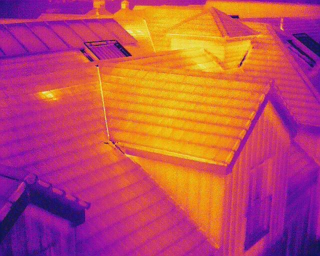 Thermal Imaging Roof Survey Image Dover